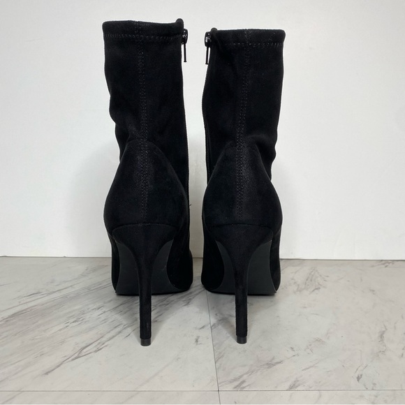 New! BP Braylee Black Shimmer Pointed Toe Bootie 10M - Picture 3 of 13